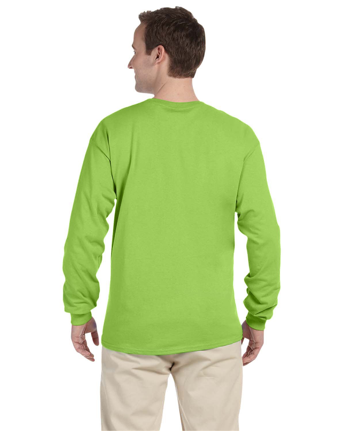 4930-Fruit of the Loom-NEON GREEN-Fruit of the Loom-T-Shirts-2