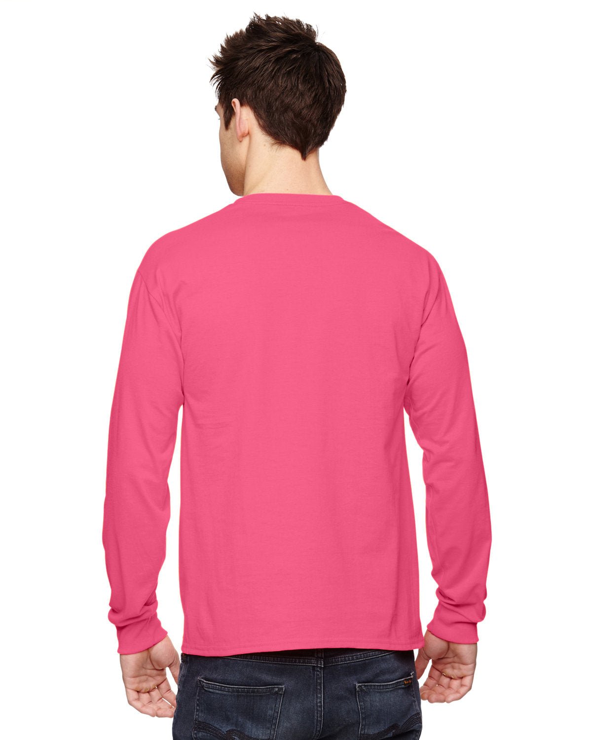 4930-Fruit of the Loom-NEON PINK-Fruit of the Loom-T-Shirts-2