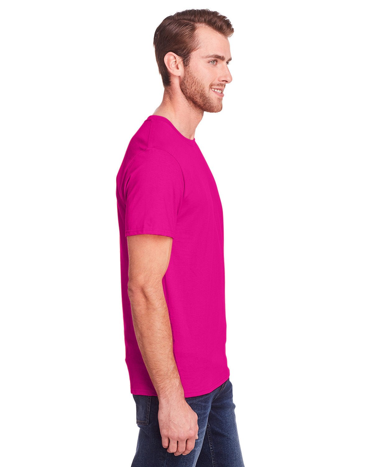 IC47MR-Fruit of the Loom-CYBER PINK-Fruit of the Loom-T-Shirts-3