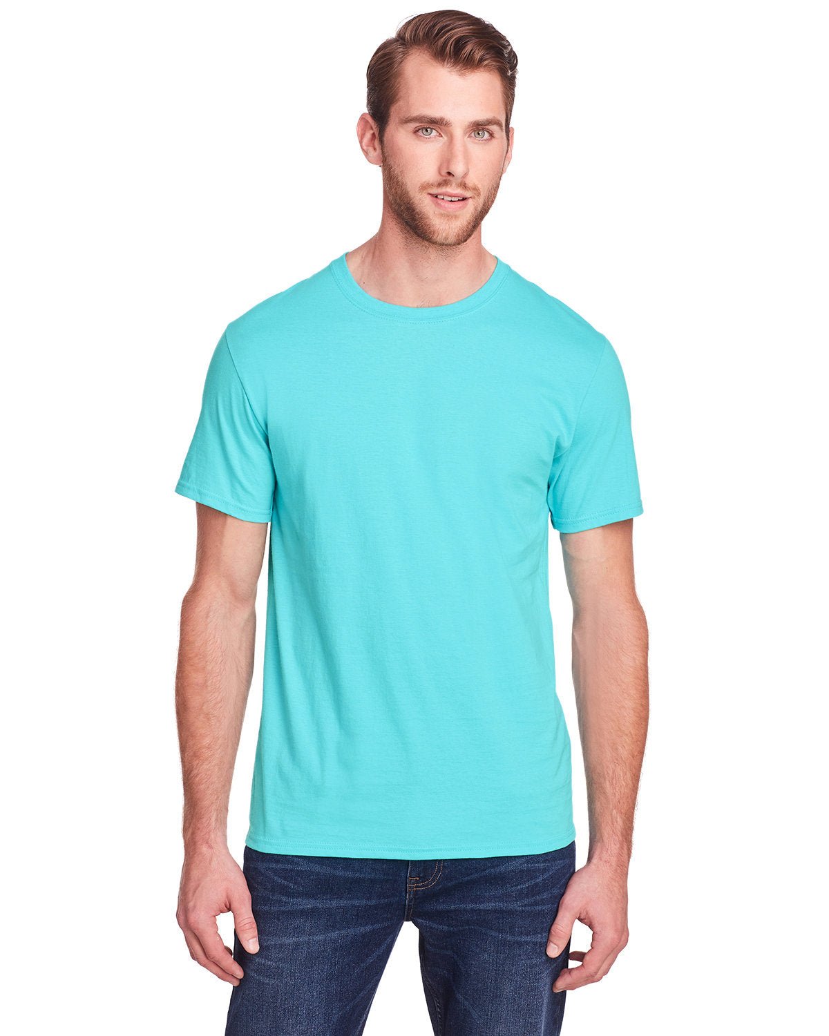 IC47MR-Fruit of the Loom-SCUBA BLUE-Fruit of the Loom-T-Shirts-1