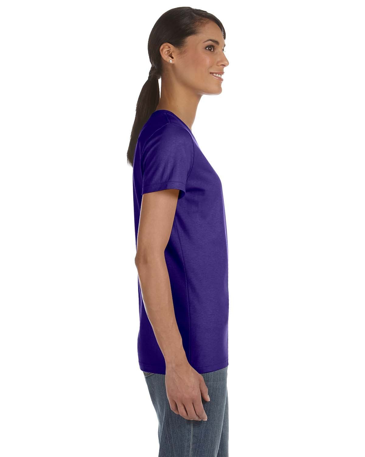 L3930R-Fruit of the Loom-PURPLE-Fruit of the Loom-T-Shirts-3