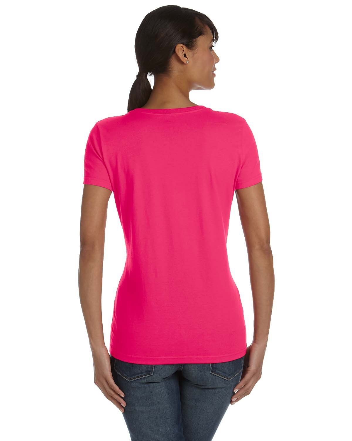 L39VR-Fruit of the Loom-CYBER PINK-Fruit of the Loom-T-Shirts-2