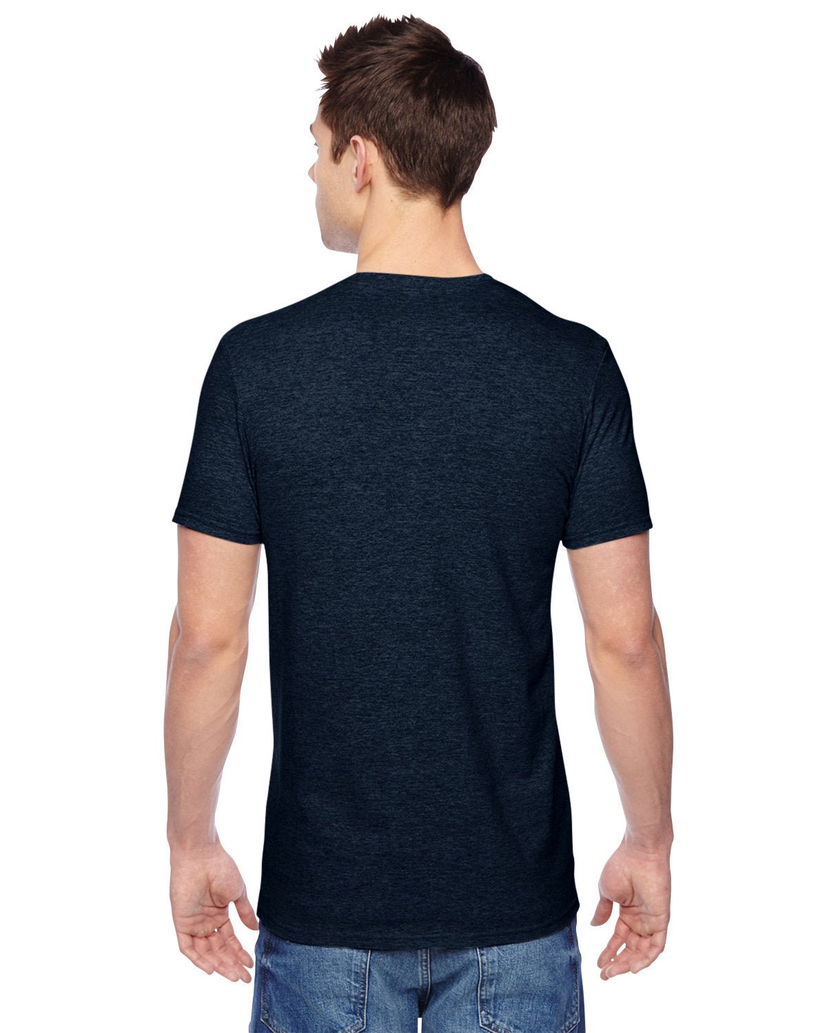 SF45R-Fruit of the Loom-INDIGO HEATHER-Fruit of the Loom-T-Shirts-2