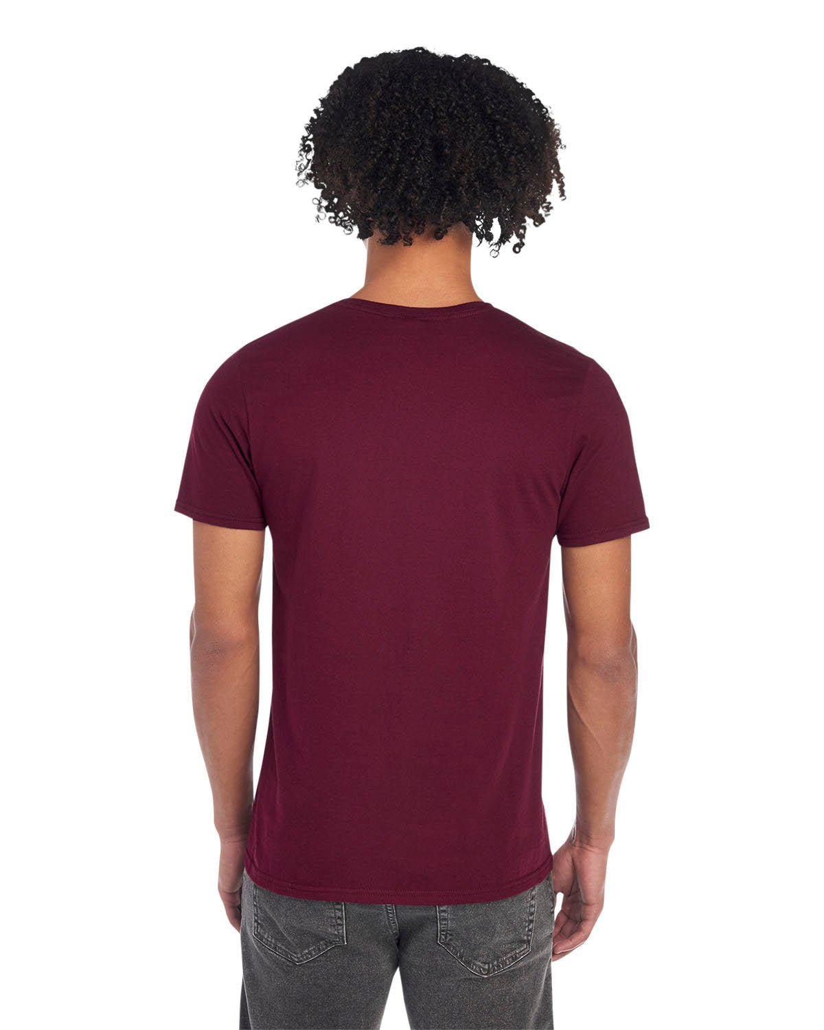 SF45R-Fruit of the Loom-MAROON-Fruit of the Loom-T-Shirts-2