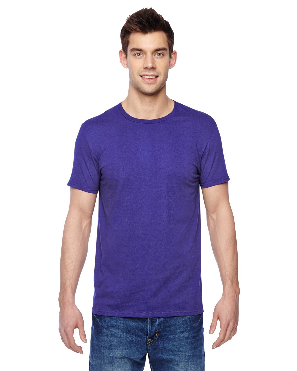 SF45R-Fruit of the Loom-PURPLE-Fruit of the Loom-T-Shirts-1