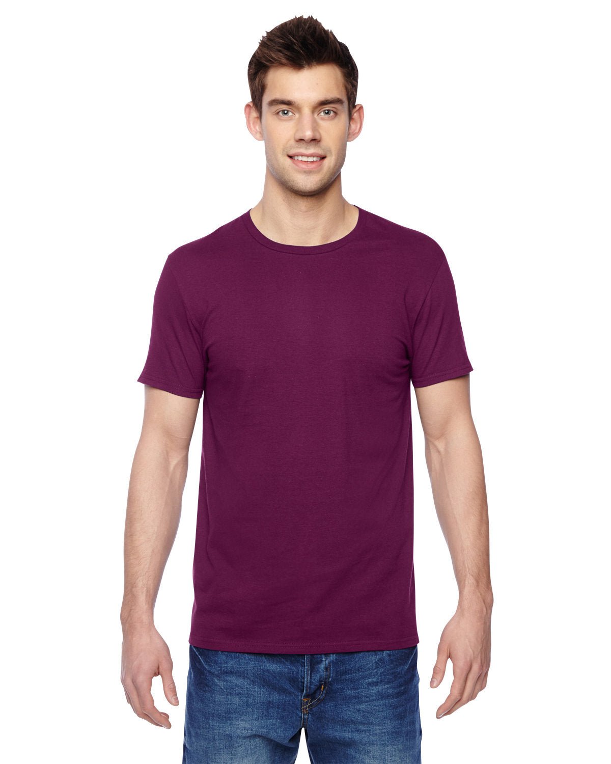 SF45R-Fruit of the Loom-WILD PLUM-Fruit of the Loom-T-Shirts-1