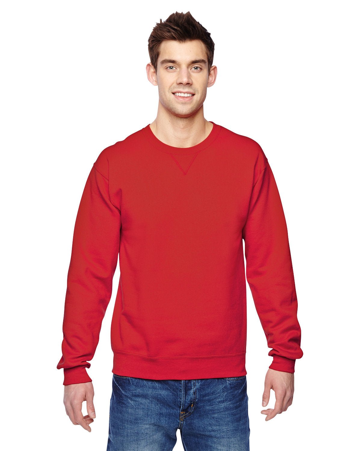 SF72R-Fruit of the Loom-FIERY RED-Fruit of the Loom-Sweatshirts-1