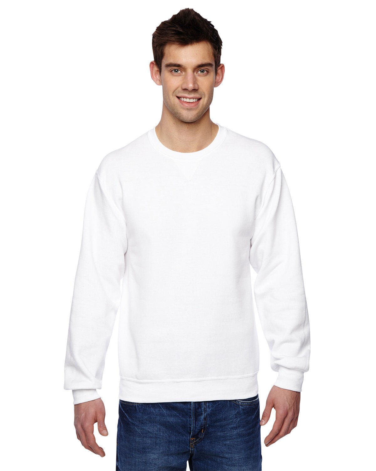 SF72R-Fruit of the Loom-WHITE-Fruit of the Loom-Sweatshirts-1