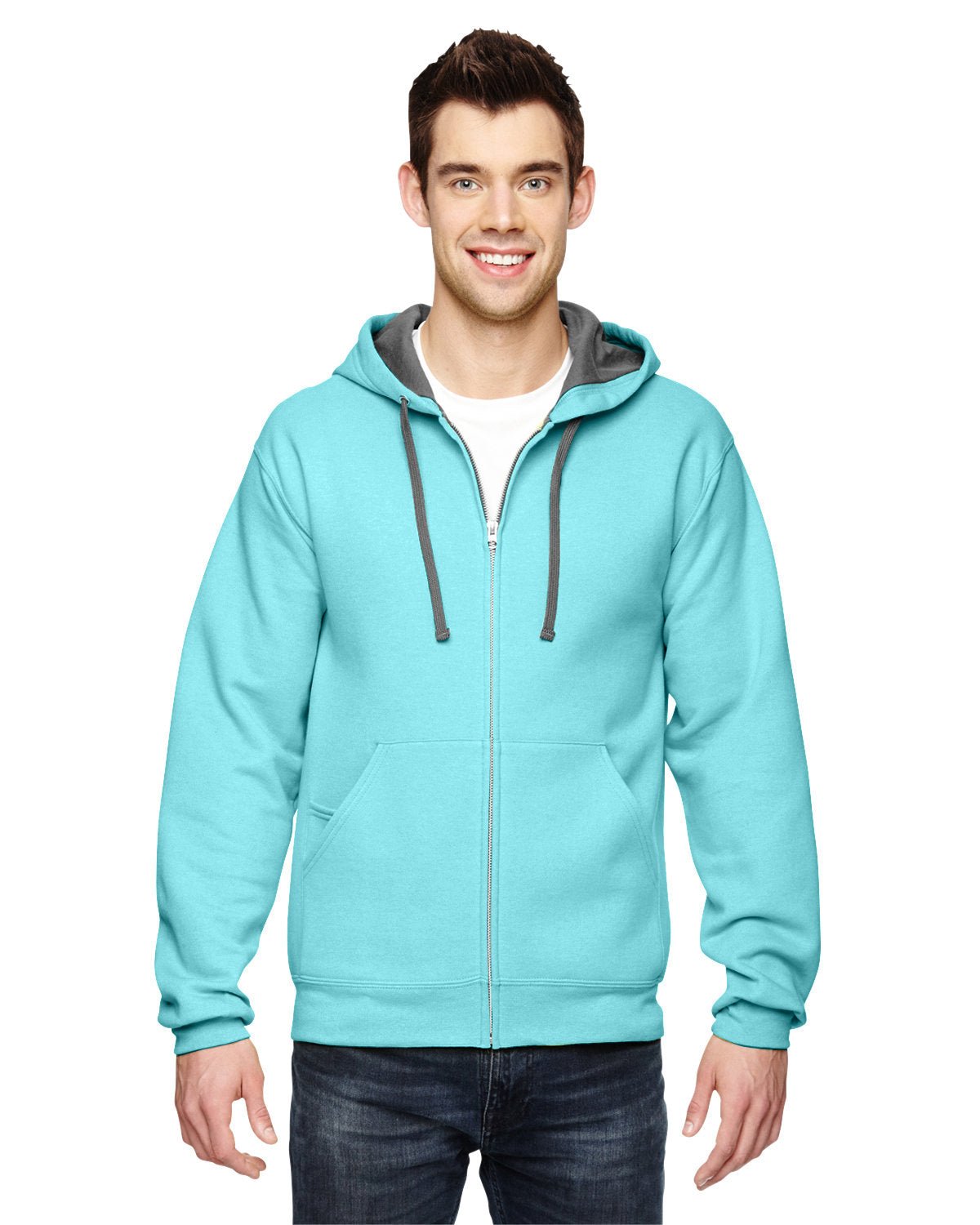 SF73R-Fruit of the Loom-SCUBA BLUE-Fruit of the Loom-Sweatshirts-1