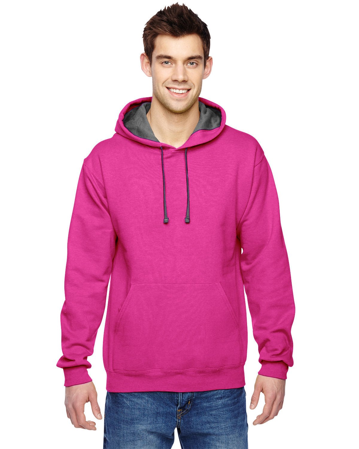 SF76R-Fruit of the Loom-CYBER PINK-Fruit of the Loom-Sweatshirts-1