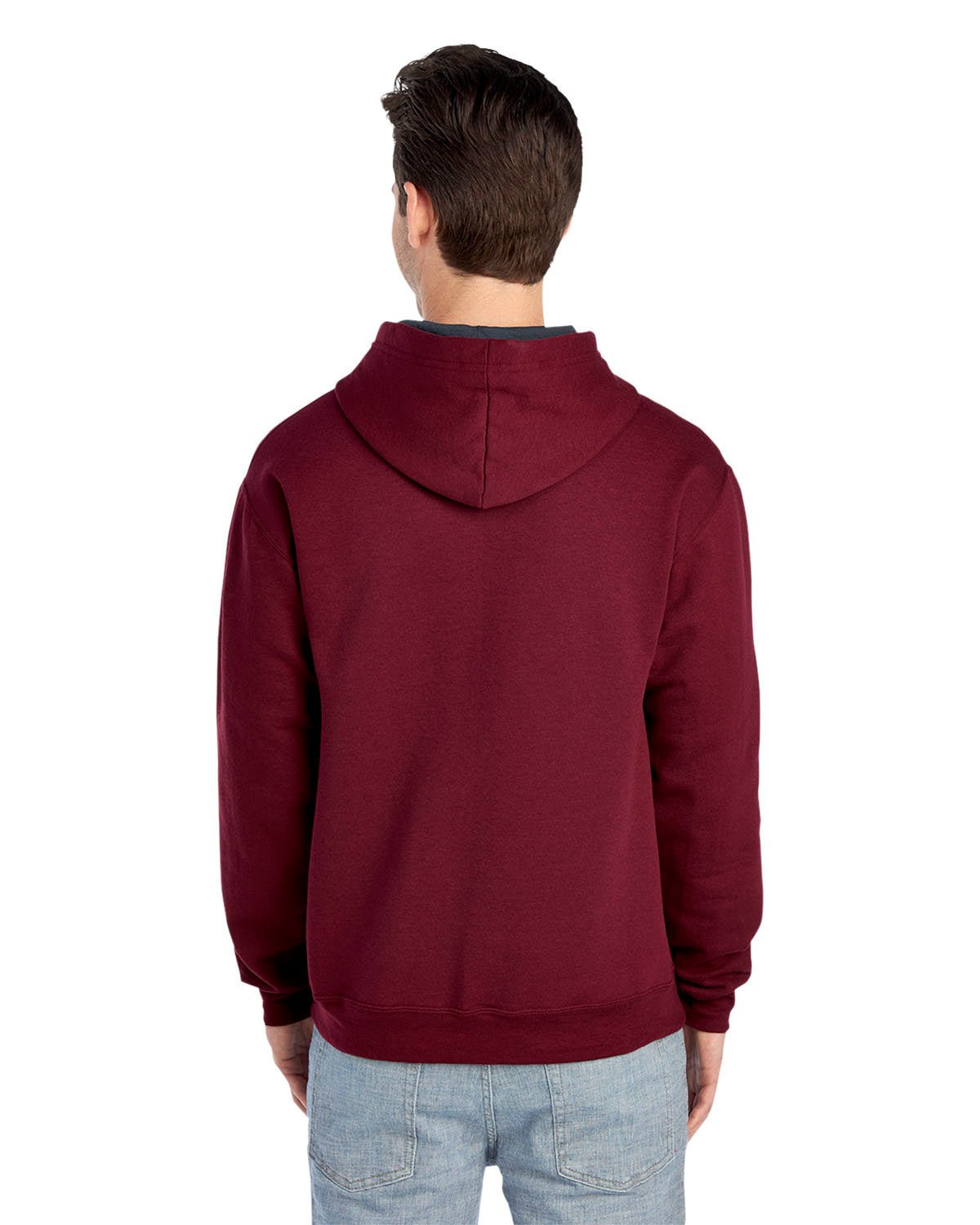 SF76R-Fruit of the Loom-MAROON-Fruit of the Loom-Sweatshirts-2