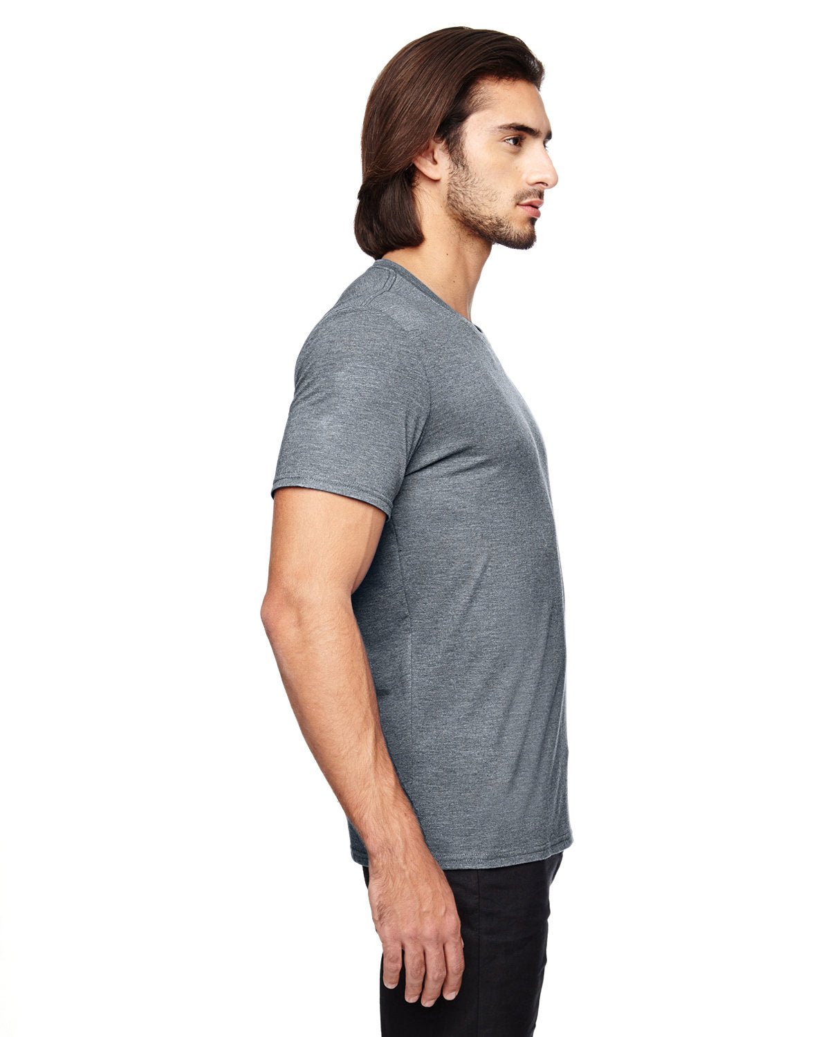 6750-Gildan-GRAPHITE HEATHER-Gildan-T-Shirts-3