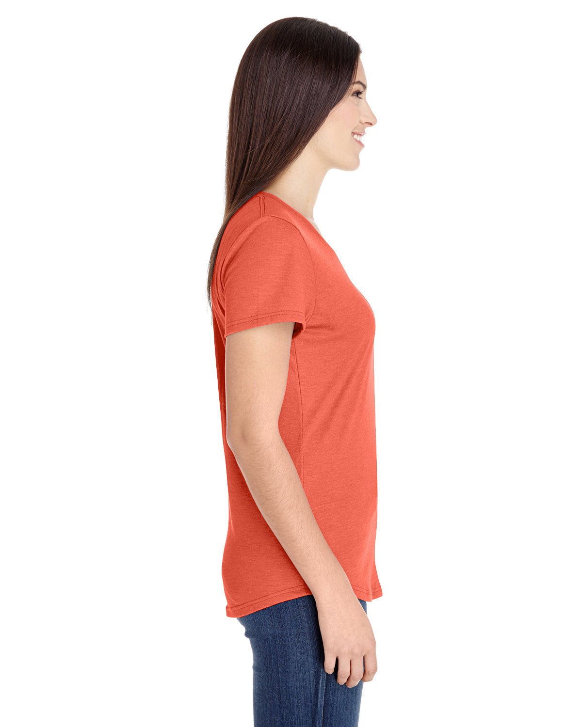 6750L-Gildan-HEATHER ORANGE-Gildan-T-Shirts-3