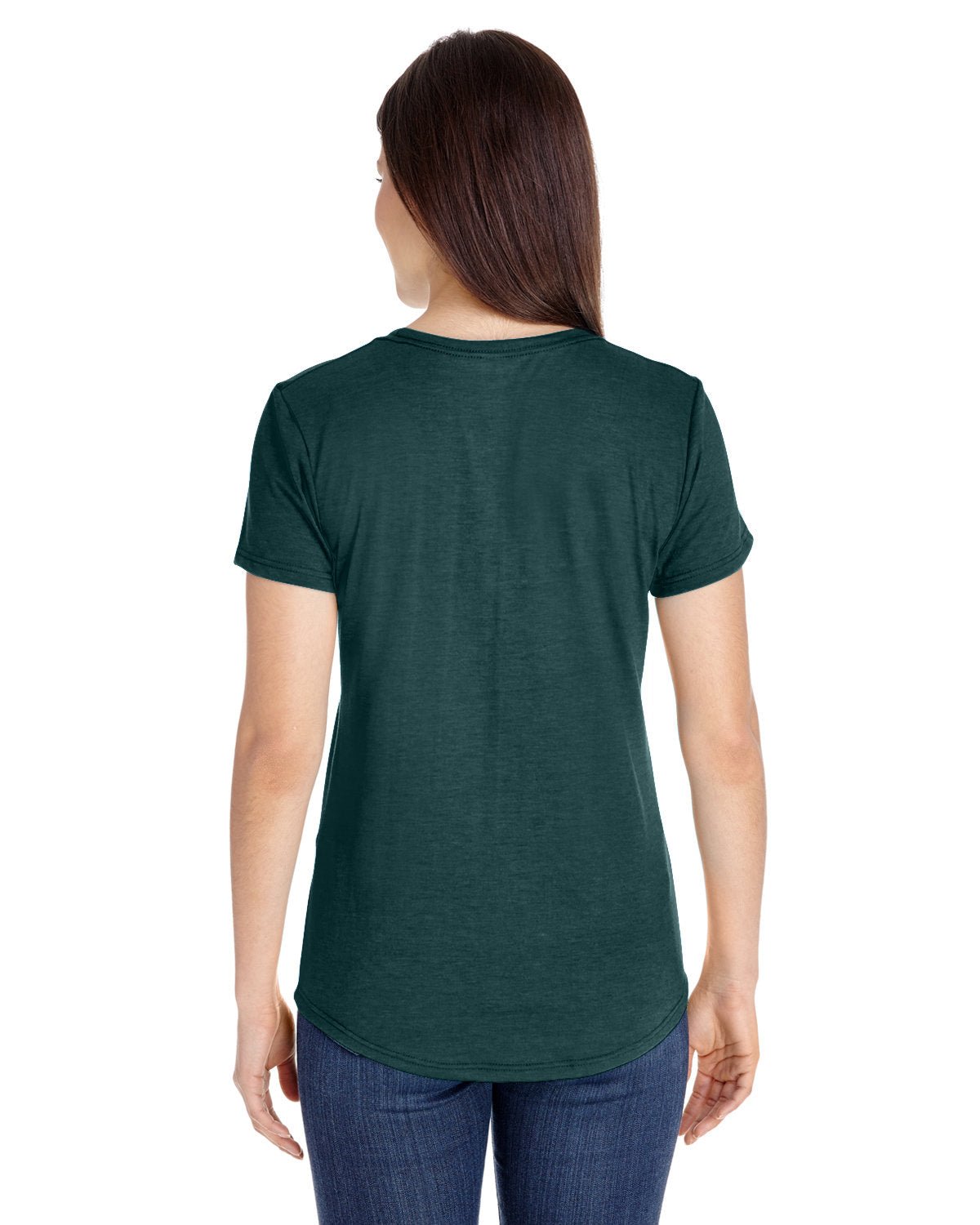 6750L-Gildan-HTH DARK GREEN-Gildan-T-Shirts-2