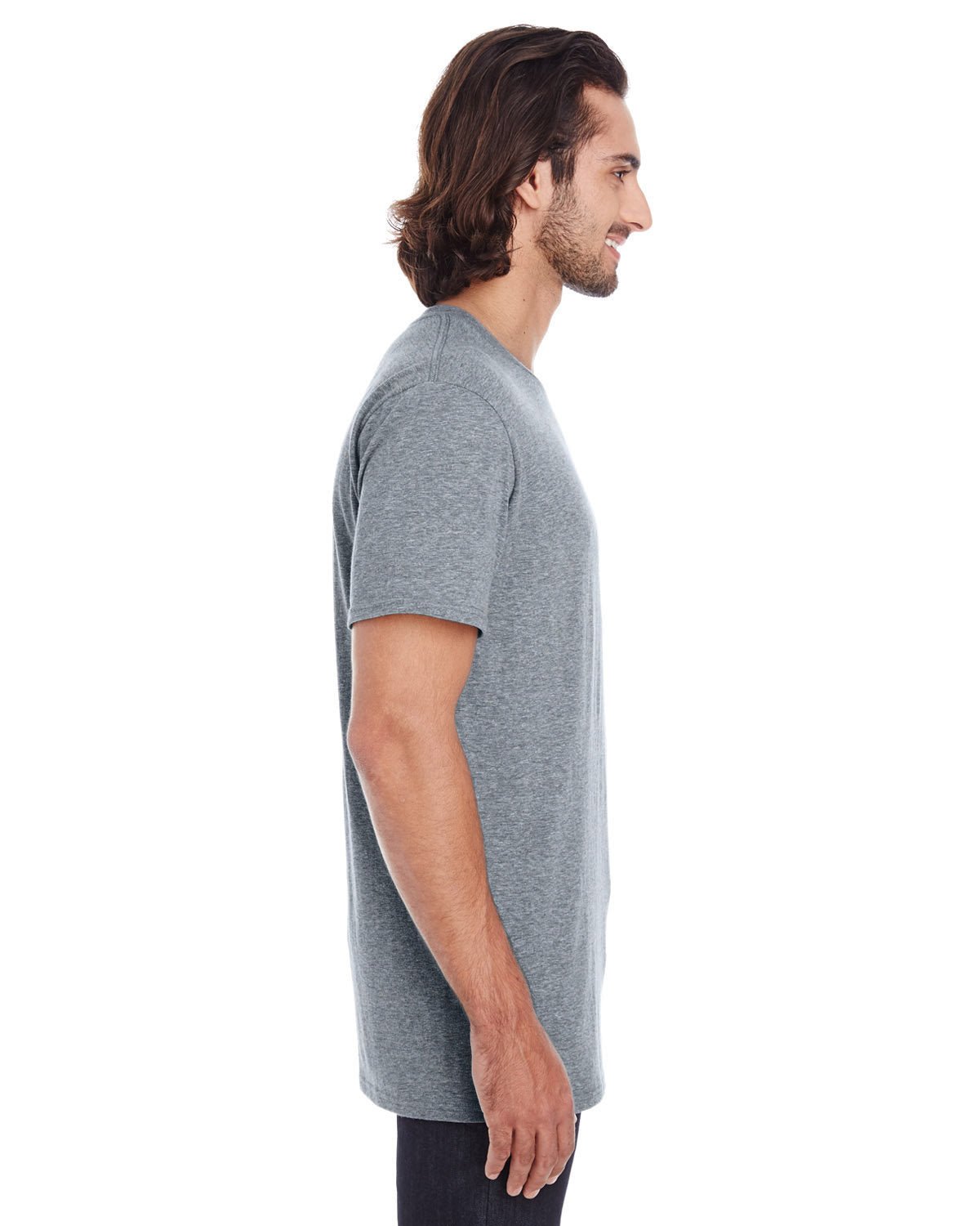 980-Gildan-GRAPHITE HEATHER-Gildan-T-Shirts-3