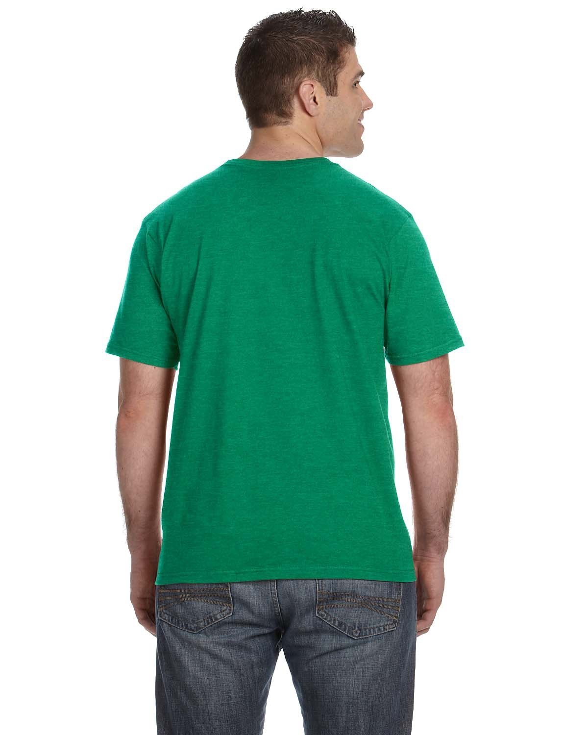 980-Gildan-HEATHER GREEN-Gildan-T-Shirts-2