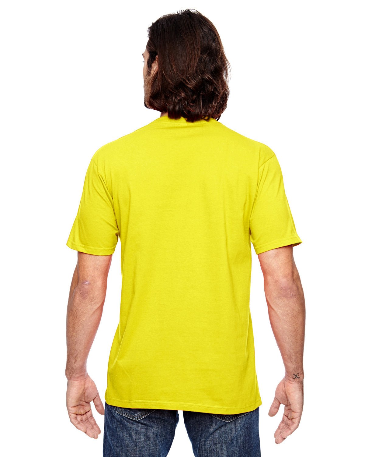 980-Gildan-NEON YELLOW-Gildan-T-Shirts-2