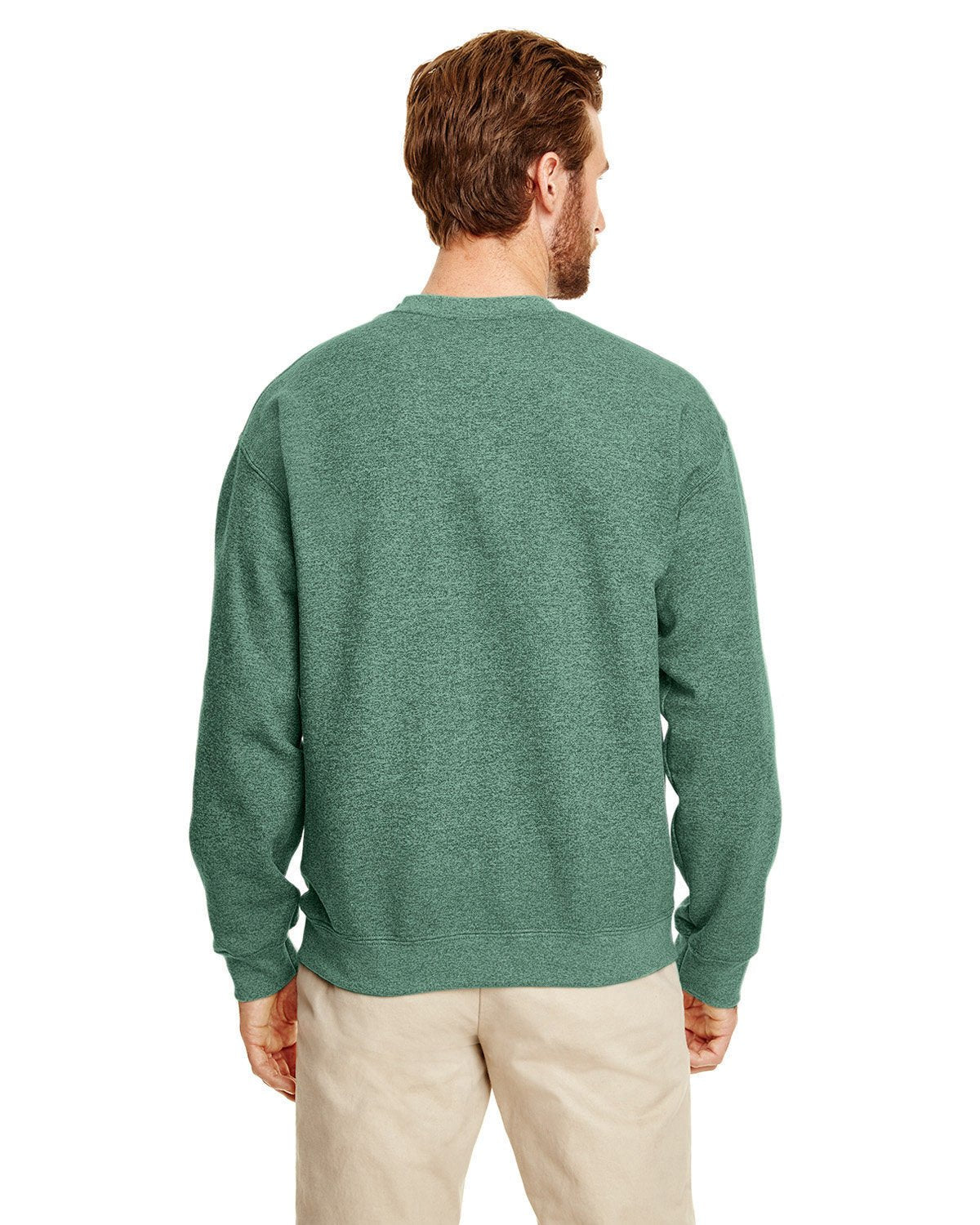 G180-Gildan-HTH SP DRK GREEN-Gildan-Sweatshirts-2