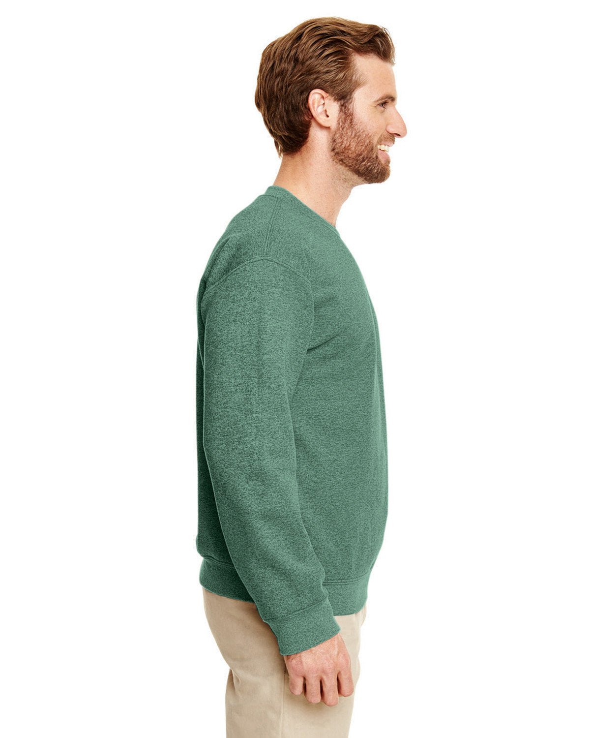 G180-Gildan-HTH SP DRK GREEN-Gildan-Sweatshirts-3