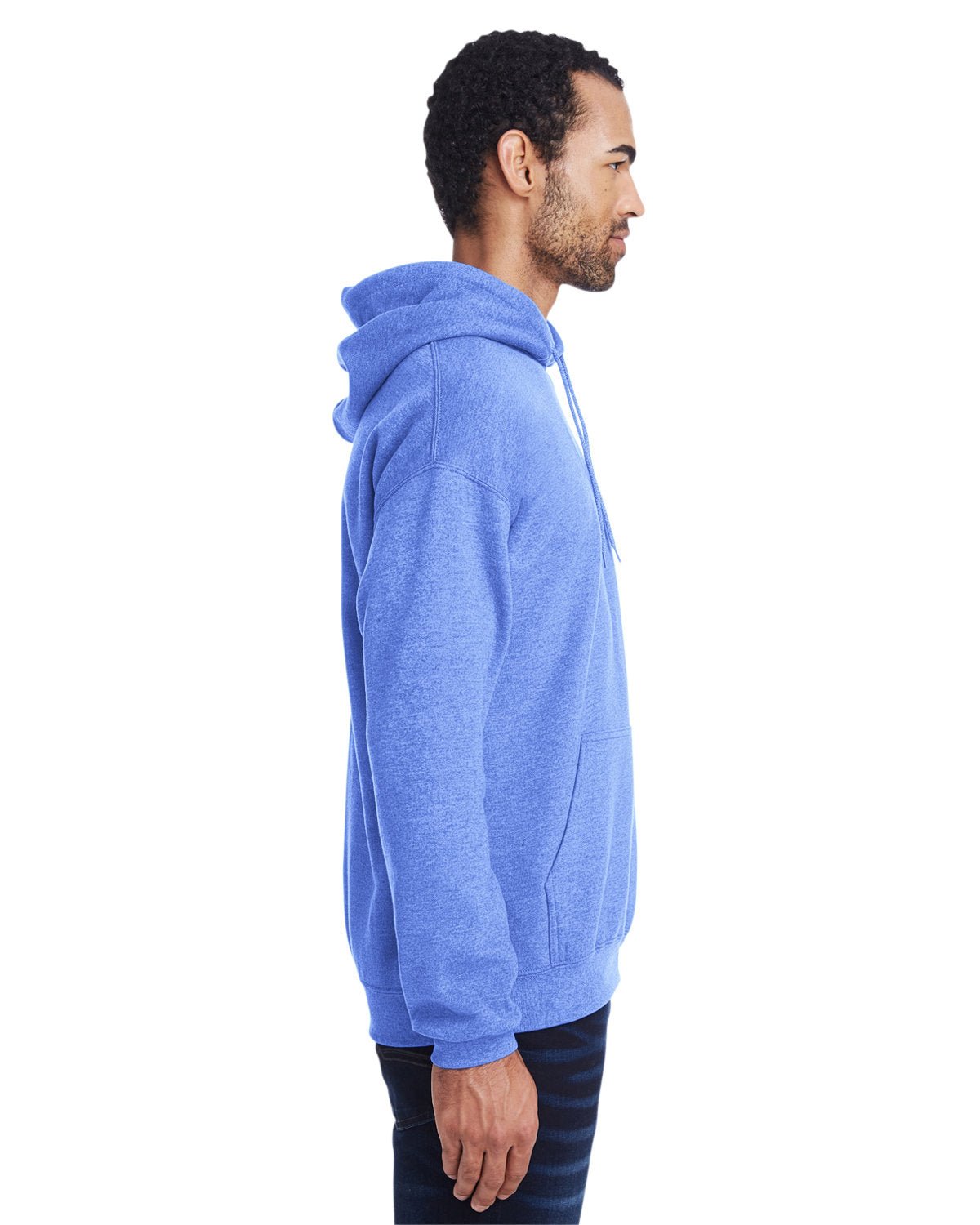 G185-Gildan-HTHR SPORT ROYAL-Gildan-Sweatshirts-3