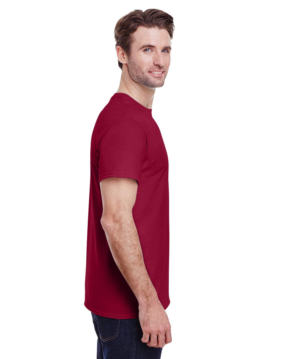 G200-Gildan-CARDINAL RED-Gildan-T-Shirts-3