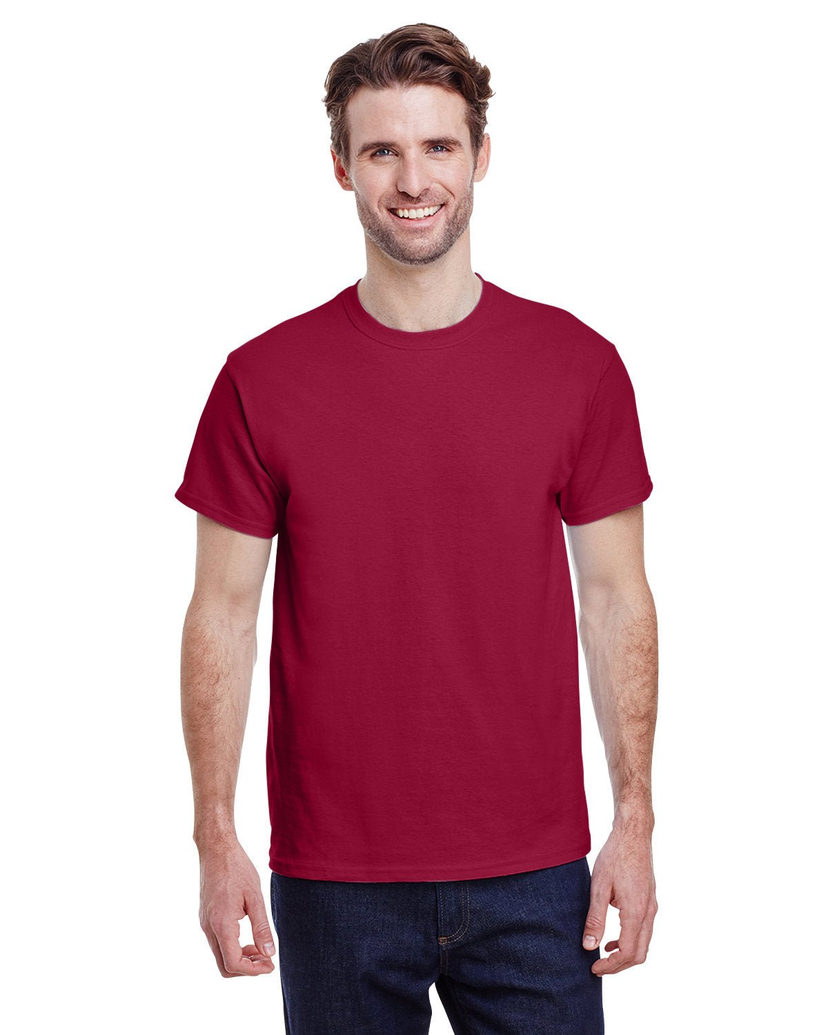 G200-Gildan-CARDINAL RED-Gildan-T-Shirts-1