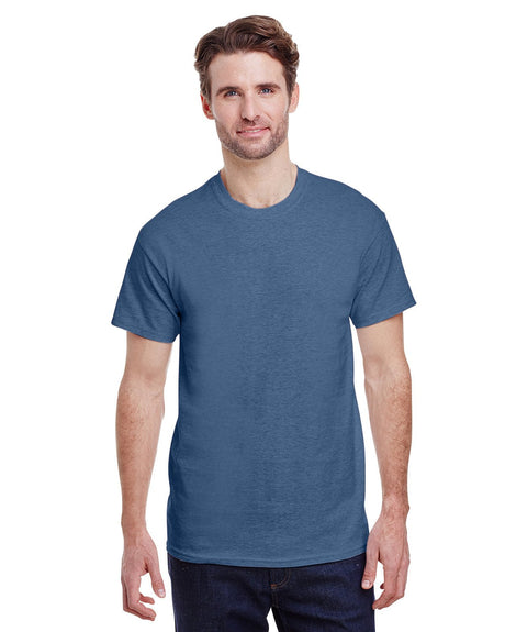 G200-Gildan-HEATHER INDIGO-Gildan-T-Shirts-1