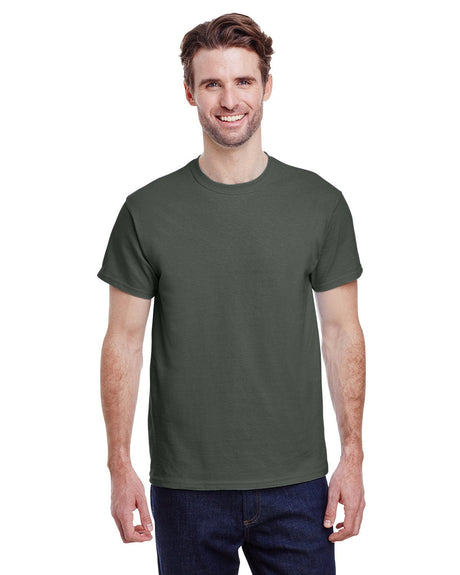 G200-Gildan-MILITARY GREEN-Gildan-T-Shirts-1