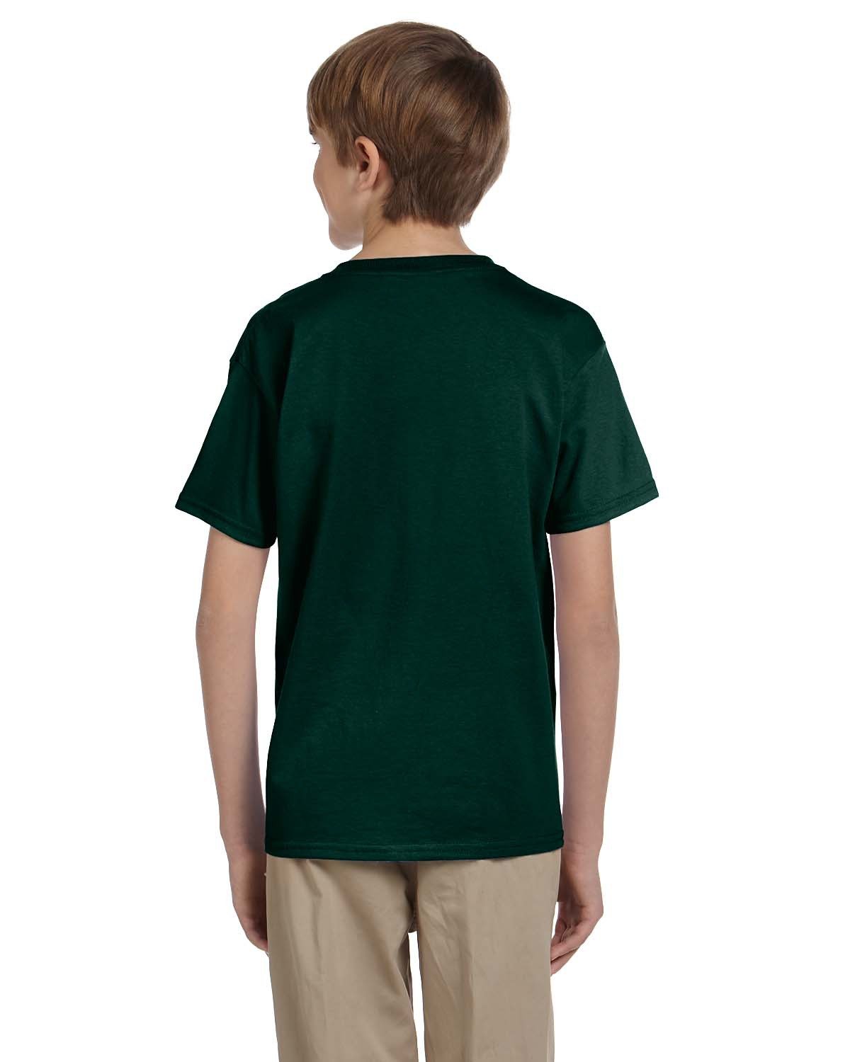 G200B-Gildan-FOREST GREEN-Gildan-T-Shirts-2