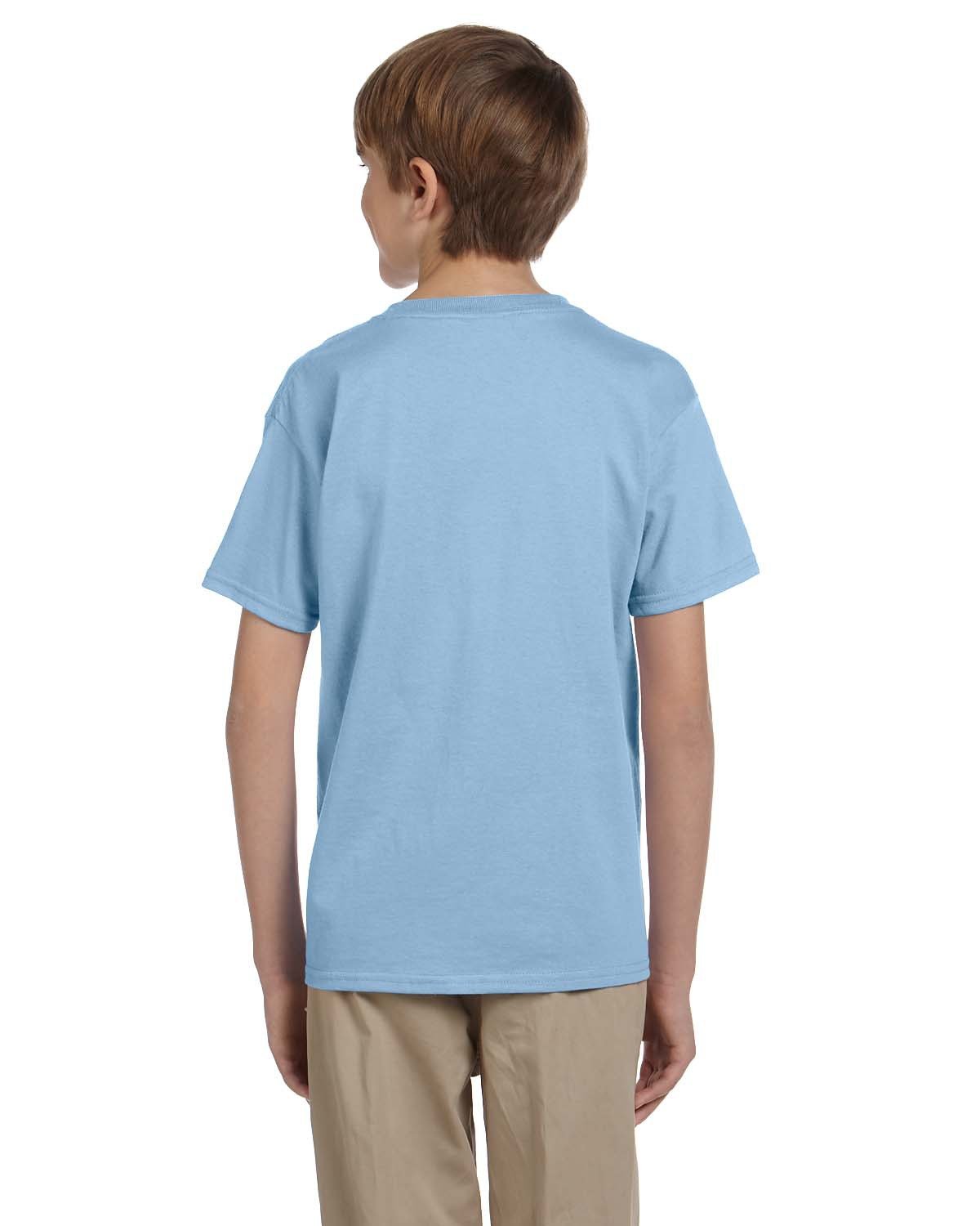 G200B-Gildan-LIGHT BLUE-Gildan-T-Shirts-2