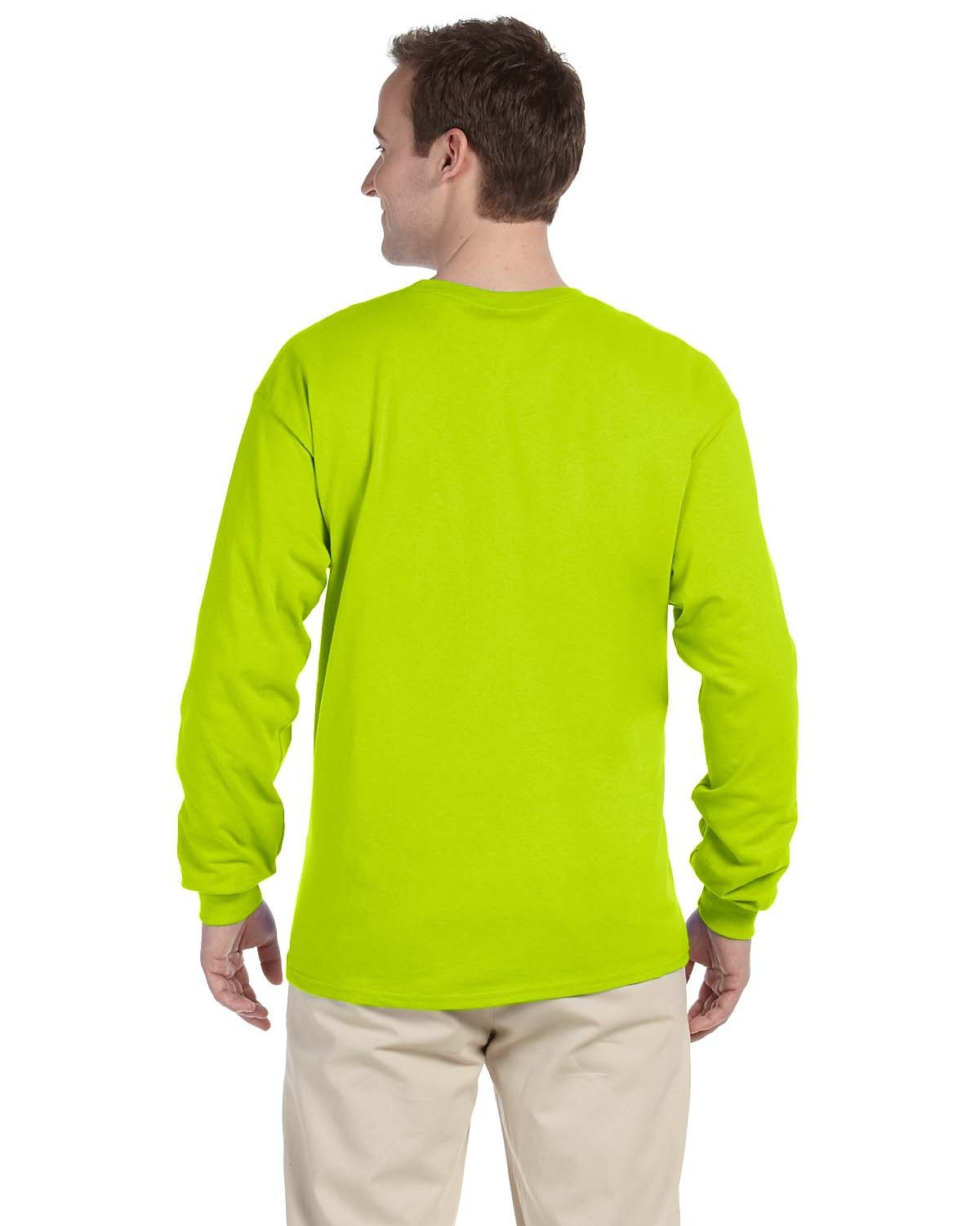 G240-Gildan-SAFETY GREEN-Gildan-T-Shirts-2