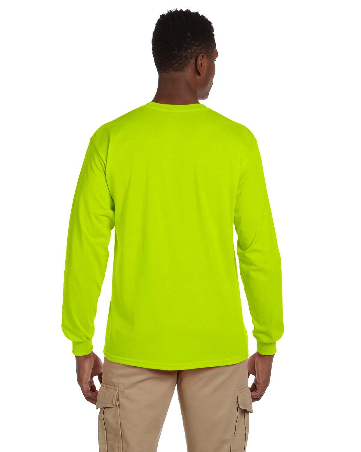 G241-Gildan-SAFETY GREEN-Gildan-T-Shirts-2