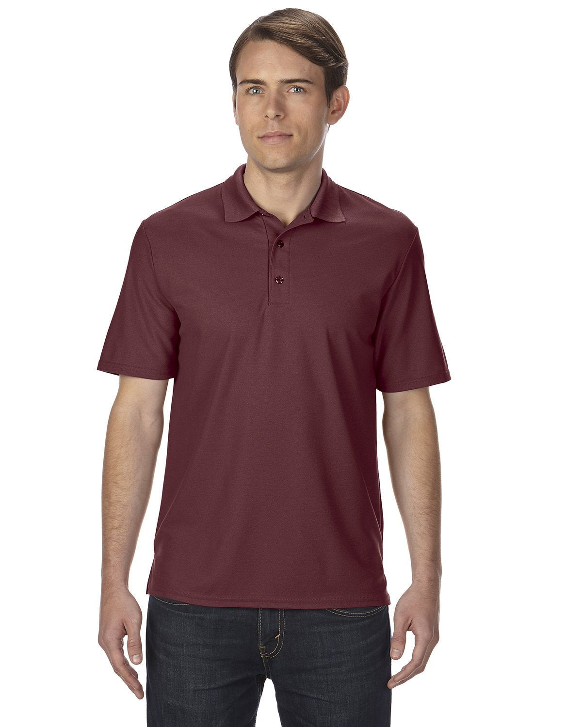 G458-Gildan-MAROON-Gildan-Polos-1