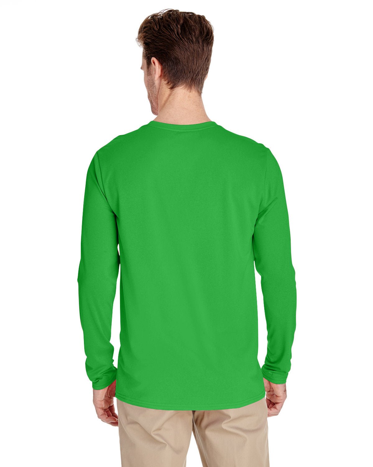 G474-Gildan-ELECTRIC GREEN-Gildan-T-Shirts-2