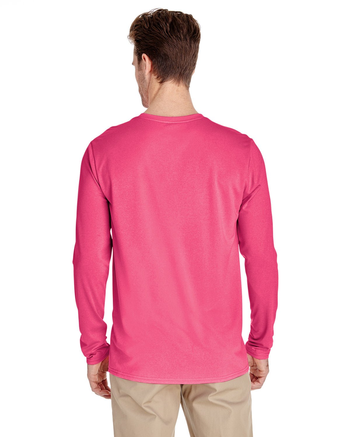 G474-Gildan-SAFETY PINK-Gildan-T-Shirts-2