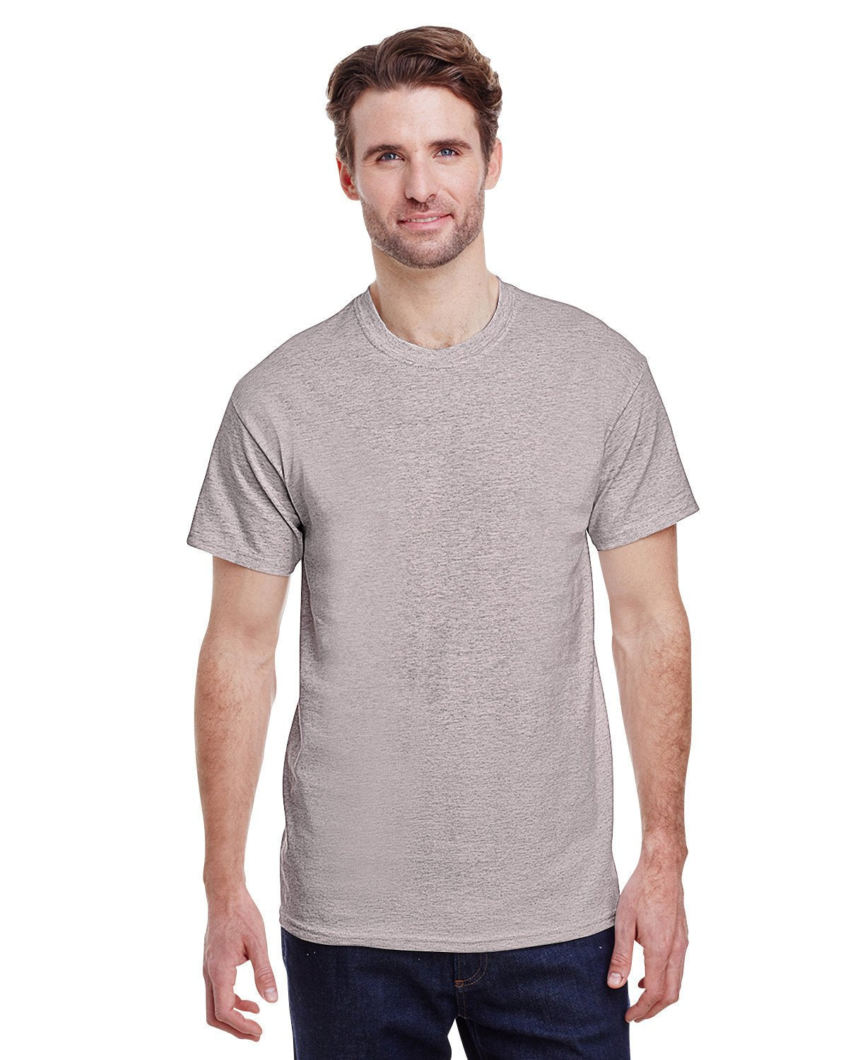 G500-Gildan-ASH GREY-Gildan-T-Shirts-1