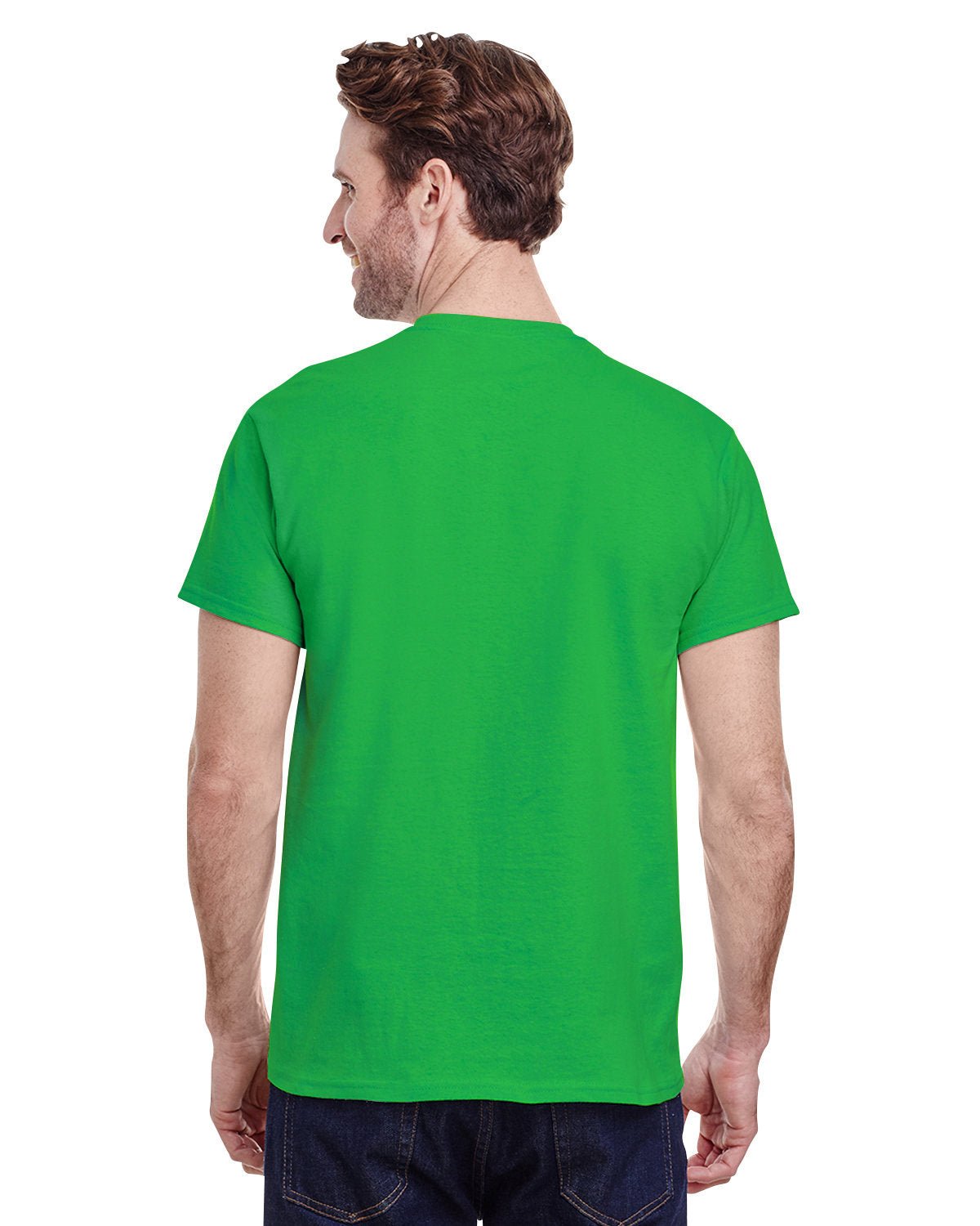 G500-Gildan-ELECTRIC GREEN-Gildan-T-Shirts-2