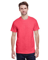 G500-Gildan-HEATHER RED-Gildan-T-Shirts-1