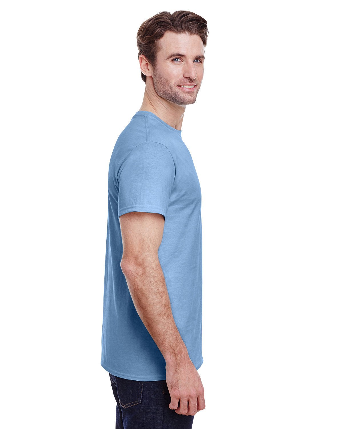 G500-Gildan-LIGHT BLUE-Gildan-T-Shirts-3