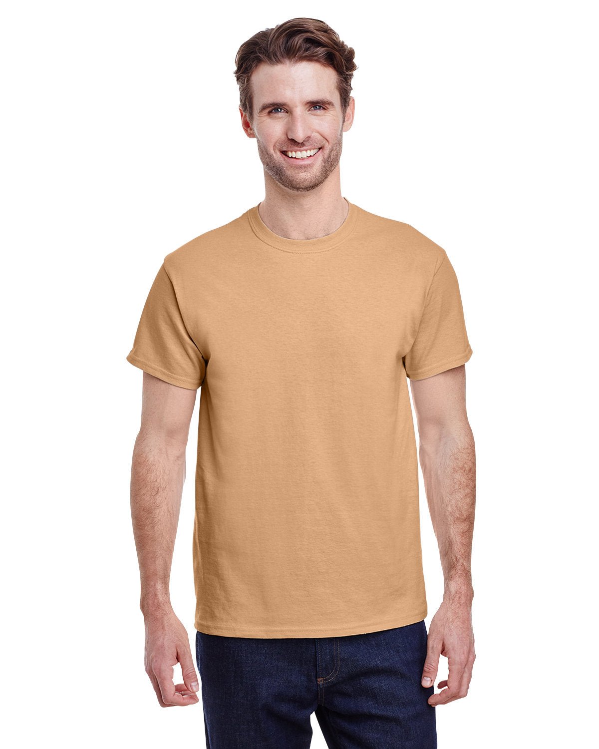 G500-Gildan-OLD GOLD-Gildan-T-Shirts-1