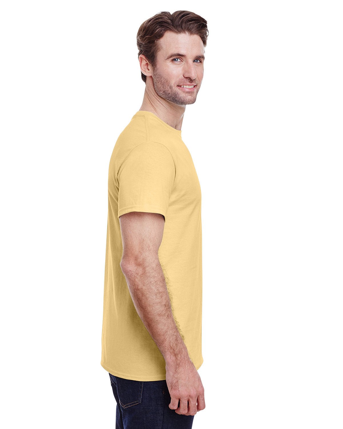 G500-Gildan-YELLOW HAZE-Gildan-T-Shirts-3