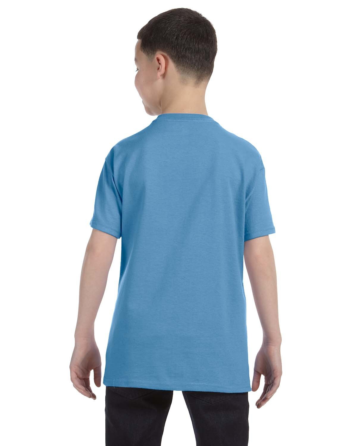 G500B-Gildan-CAROLINA BLUE-Gildan-T-Shirts-2