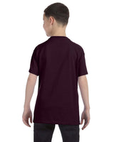 G500B-Gildan-DARK CHOCOLATE-Gildan-T-Shirts-2