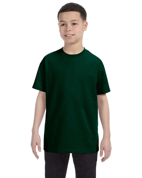 G500B-Gildan-FOREST GREEN-Gildan-T-Shirts-1