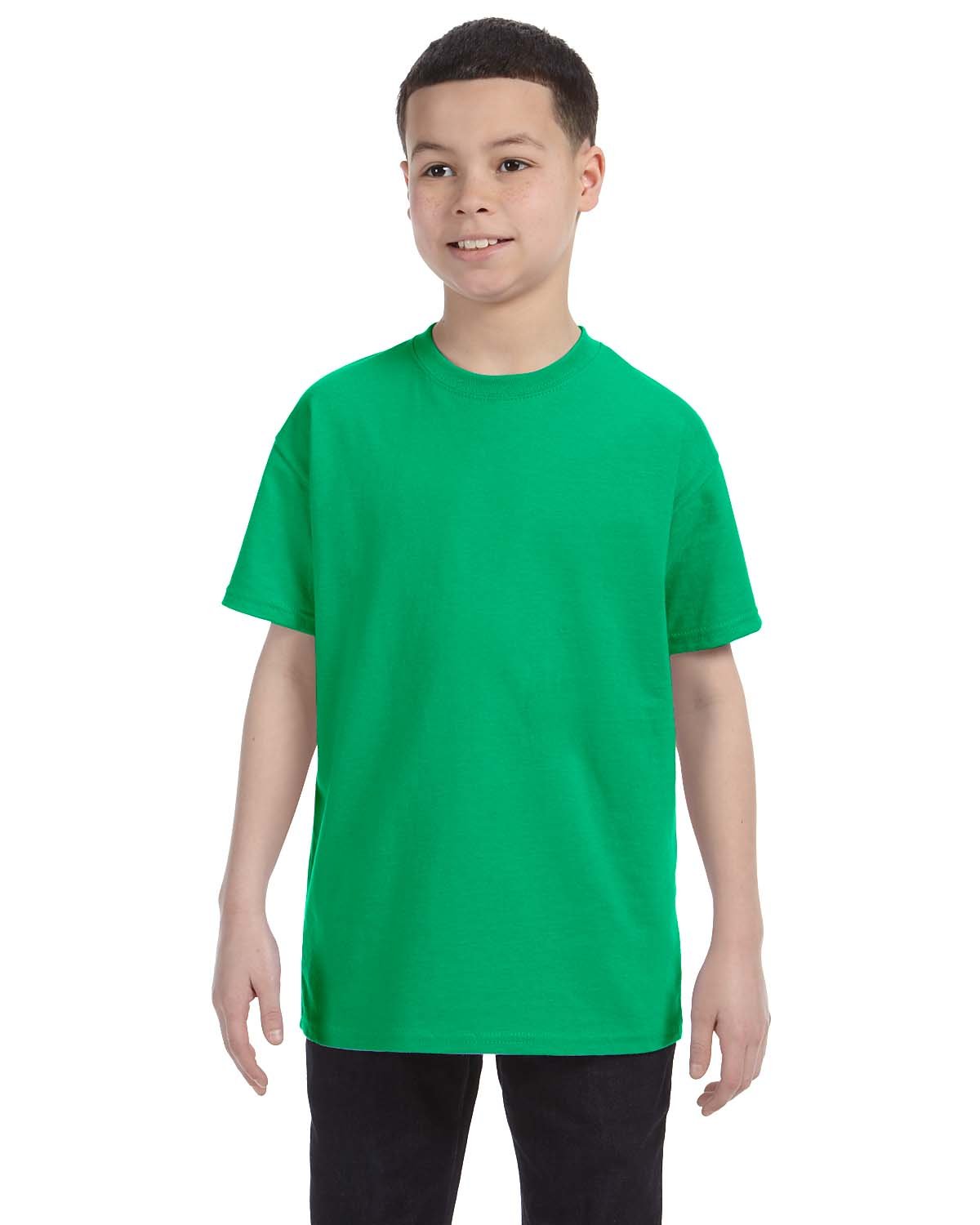 G500B-Gildan-IRISH GREEN-Gildan-T-Shirts-1