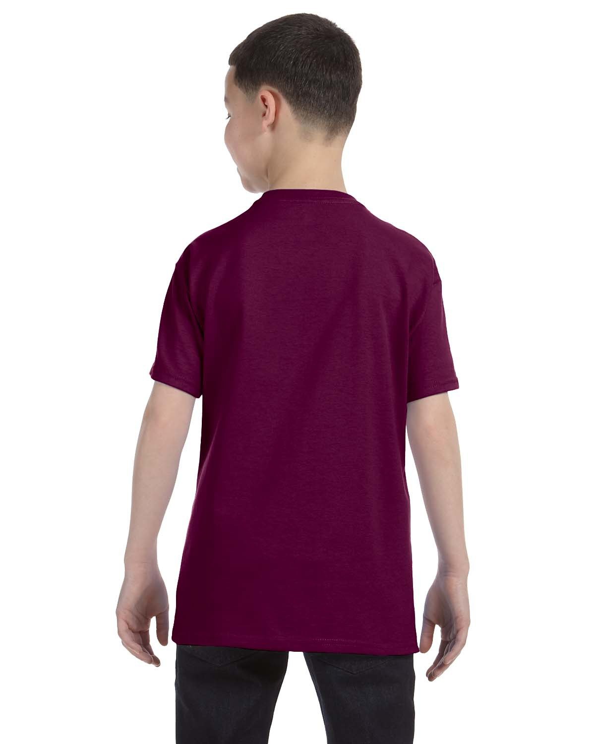 G500B-Gildan-MAROON-Gildan-T-Shirts-2