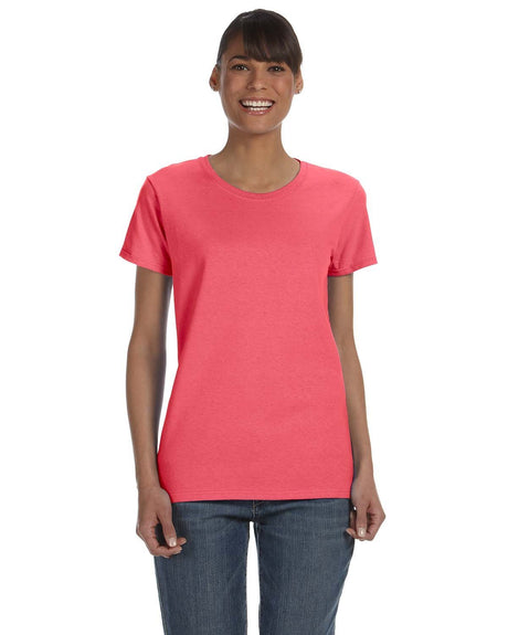 G500L-Gildan-CORAL SILK-Gildan-T-Shirts-1