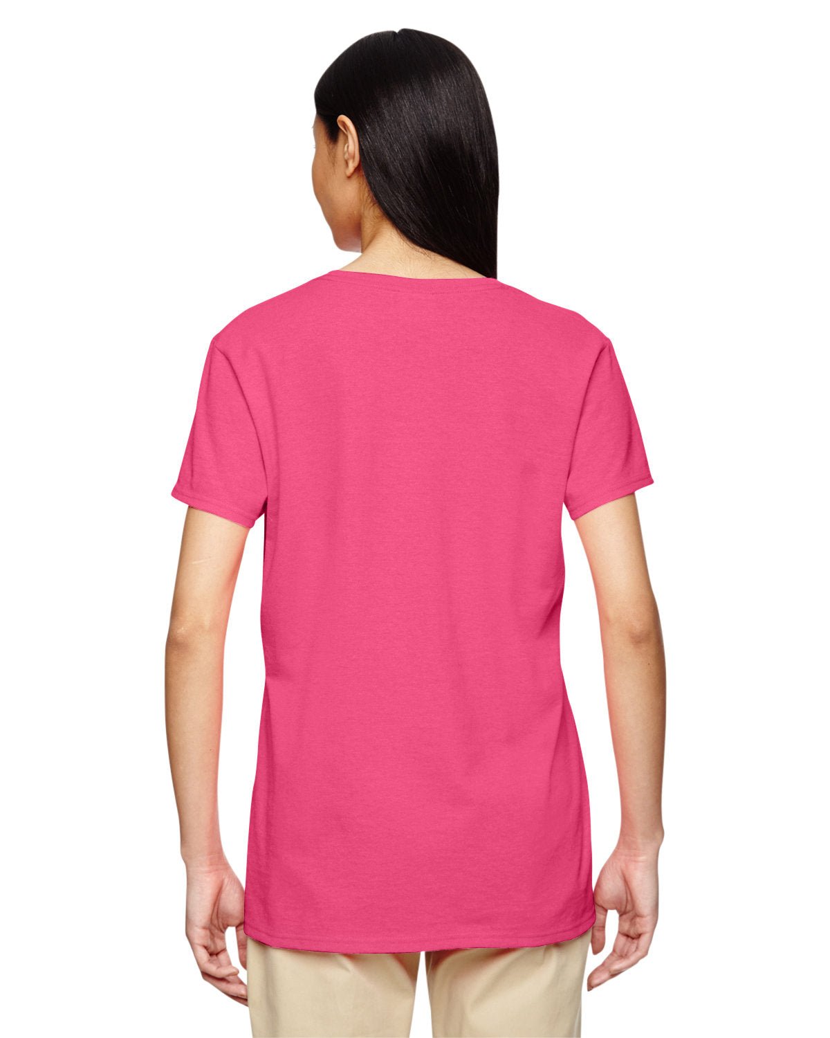 G500L-Gildan-SAFETY PINK-Gildan-T-Shirts-2