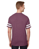 G500VT-Gildan-HTH MAROON/ WHT-Gildan-T-Shirts-2