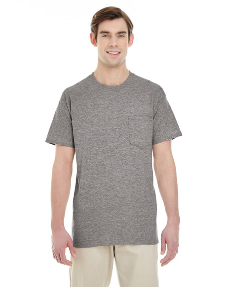 G530-Gildan-GRAPHITE HEATHER-Gildan-T-Shirts-1